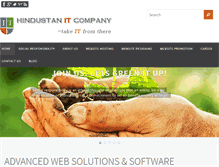 Tablet Screenshot of hindustanit.com